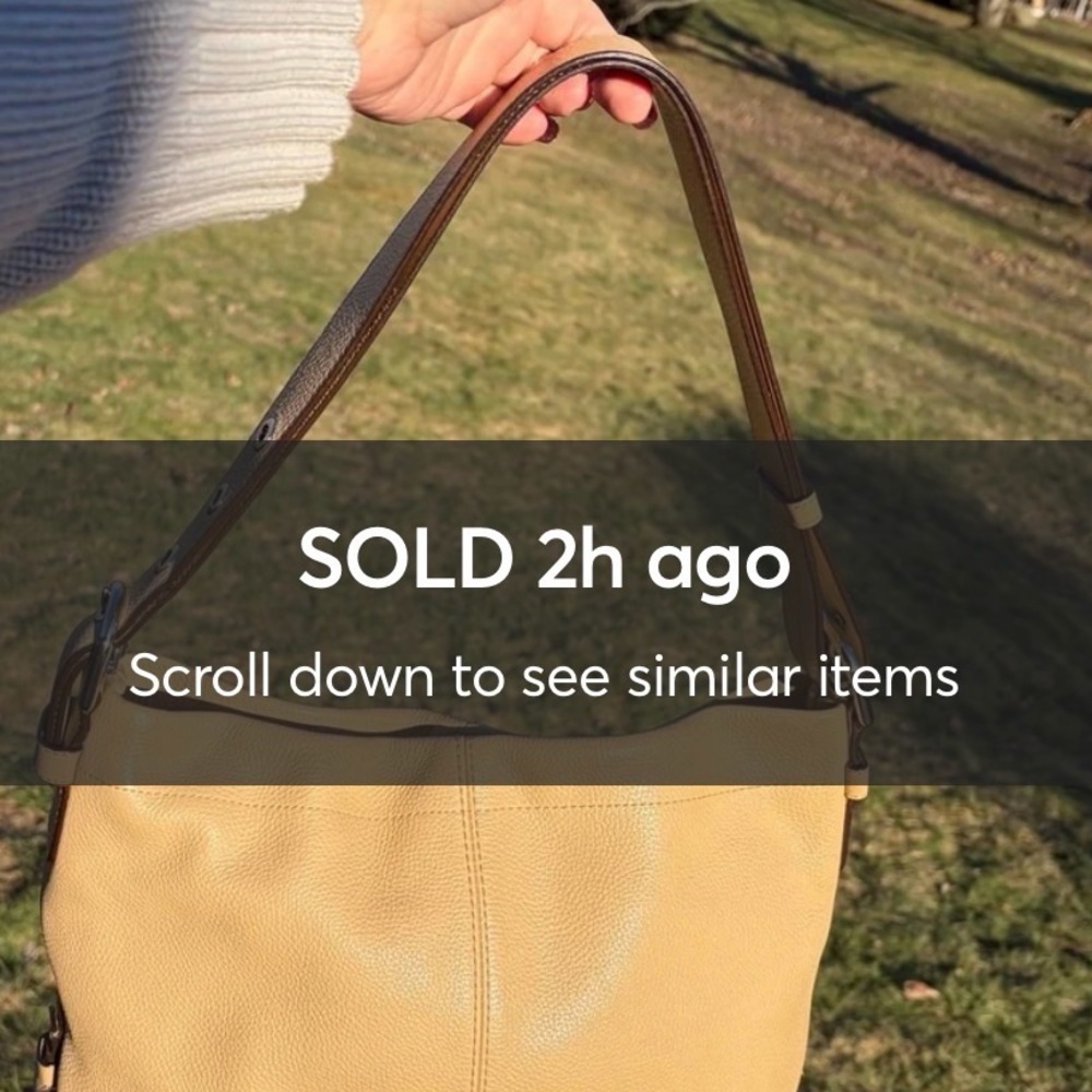❗️SOLD❗️Coach shoulder/crossbody bag.